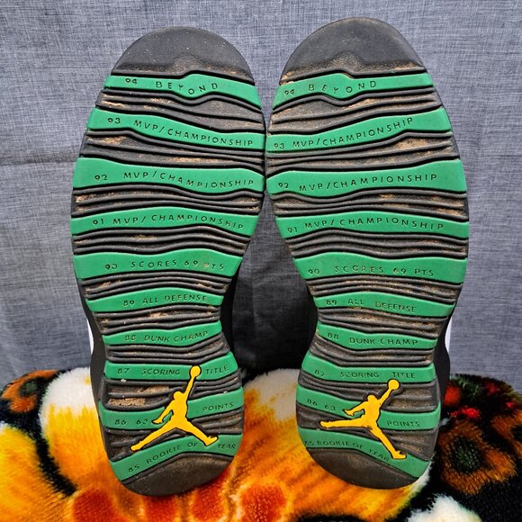 %Size 8 Nike Air Jordan 10 Men Retro Seattle Super Sonics Pine Green AJ19 main image 12
